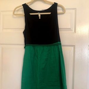 Black & Green Maeve Dress (from Anthropologie)